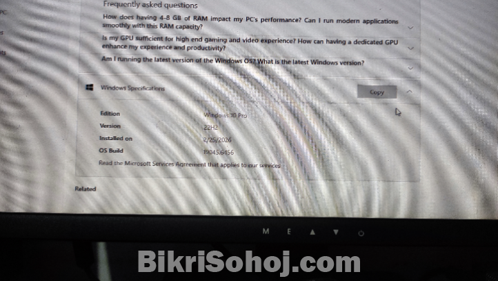 ফুল ফ্রেস ফ্রিল্যান্সার পিসি।